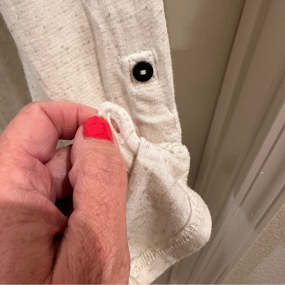 Brand Women’s Bohemian Blouse Tab Sleeve Medium-Lucky - Picture 2 of 4